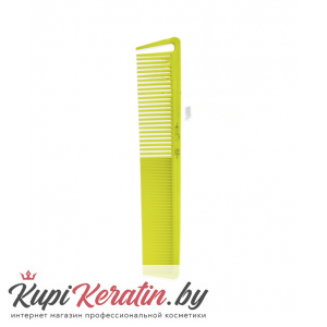 Расческа карбоновая, комбинированная Keratin Tools Салатовая